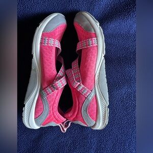 Ryka Pink and Gray Athletic Sneakers